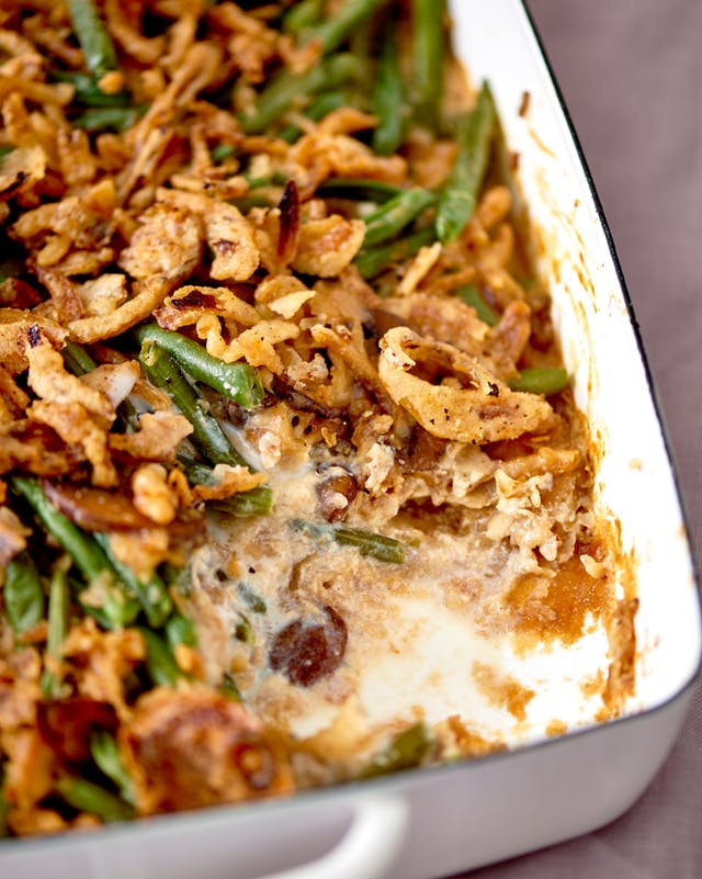 Thanksgiving Recipe Classic Green Bean Casserole Royal United